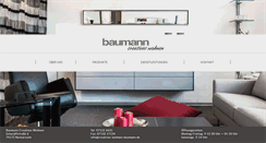 Desktop Screenshot of creatives-wohnen-baumann.de